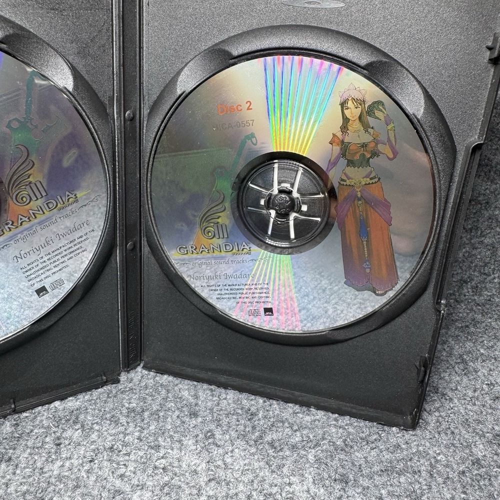 Grandia III‎ Original Soundtrack 2 Disc, Grandia 3 Noriyuki Iwadare - Picture 5 of 8